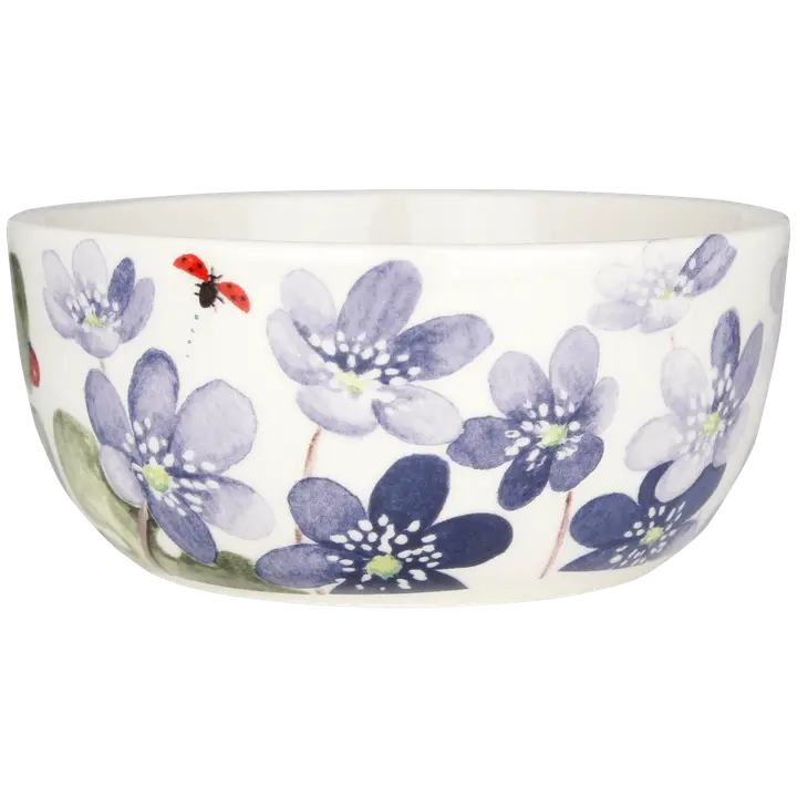 Kultakeramiikka kulho Sinivuokko 6 dl