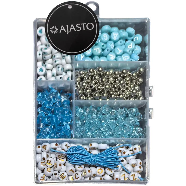 Kirjainkorusetti, vaaleansininen