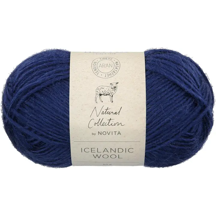 Novita Icelandic Wool 50g mustikka 164