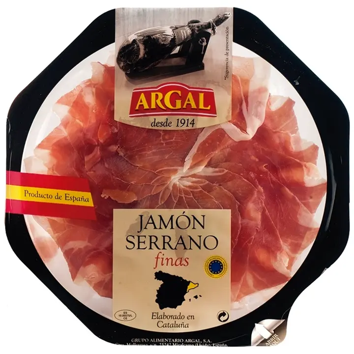 Argal Serrano Cured Jamón Serrano kinkku 90 g