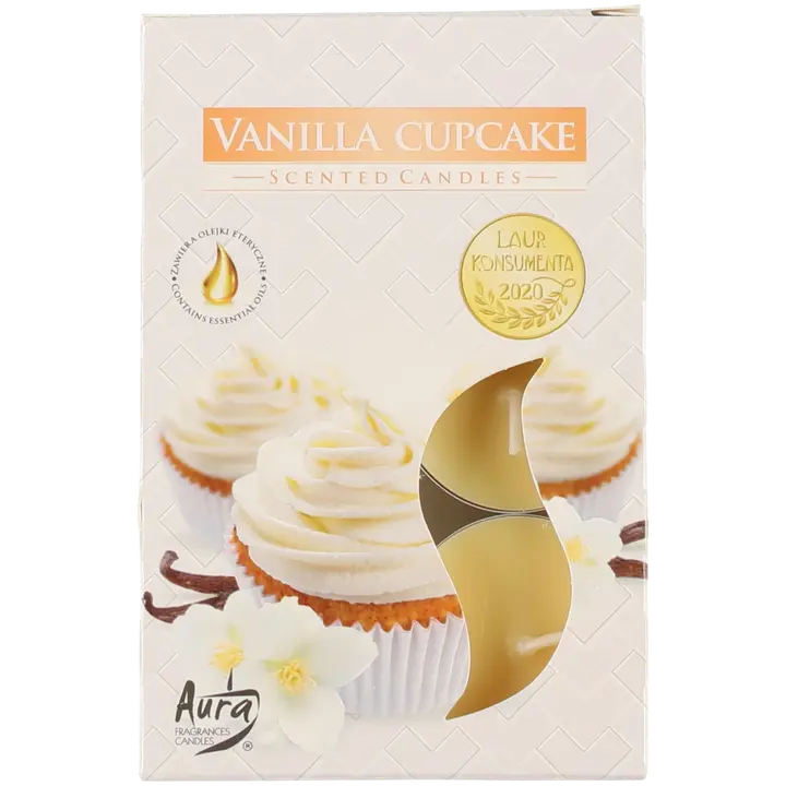 Tuoksulämpökynttilä Vanilla cupcake  6 kpl