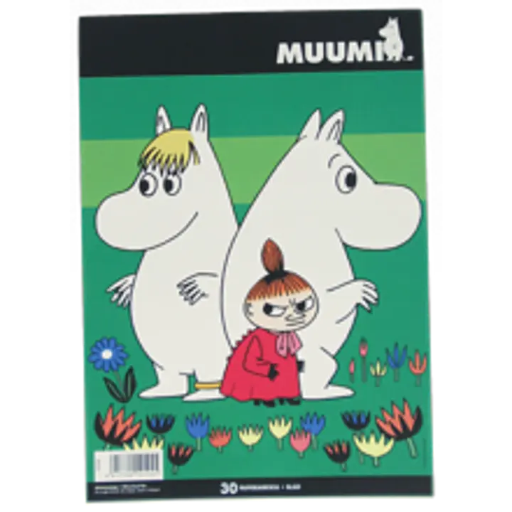Muumi piirustuslehtiö A4