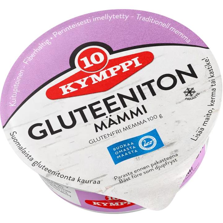 Kymppi gluteeniton Mämmi 100 g pakaste veg
