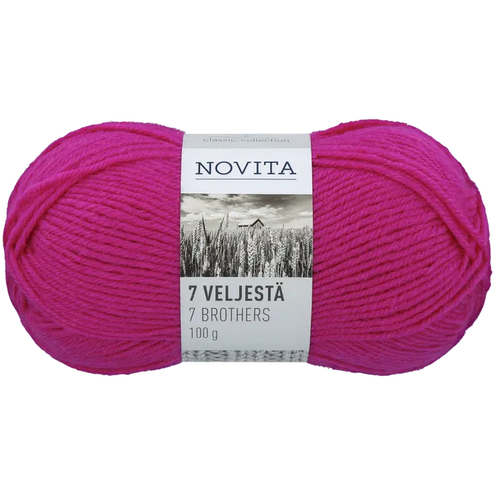 Novita lanka 7 Veljestä 100g 500