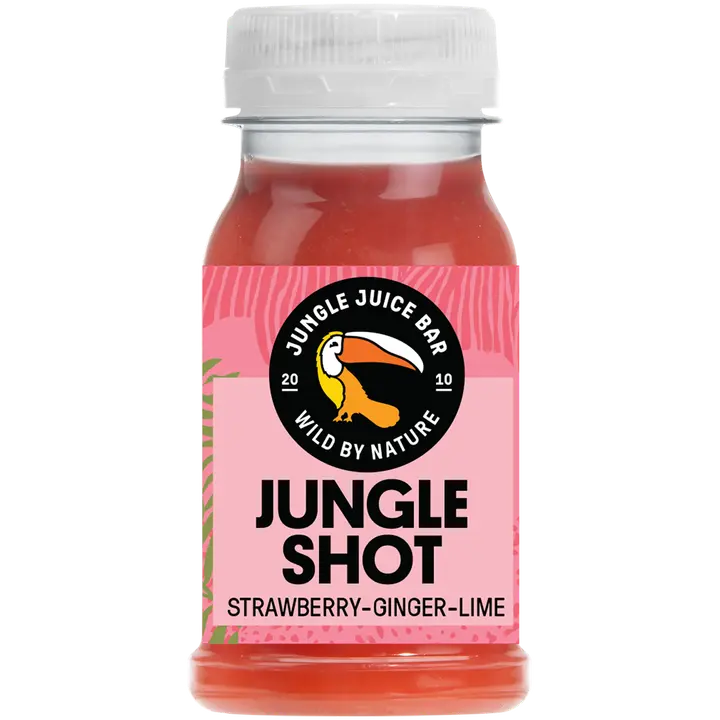 Jungle Juice Bar Mansikka-inkivääri-omenashotti 125ml