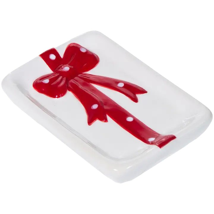 AmandaB lautanen rusettikoriste 13 x 9 cm