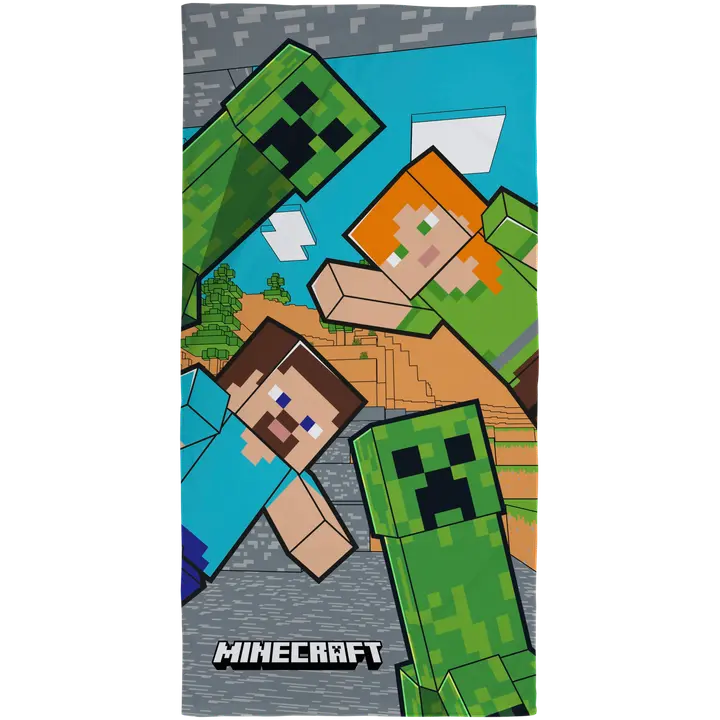 Minecraft lasten Kylpypyyhe 70x140 cm