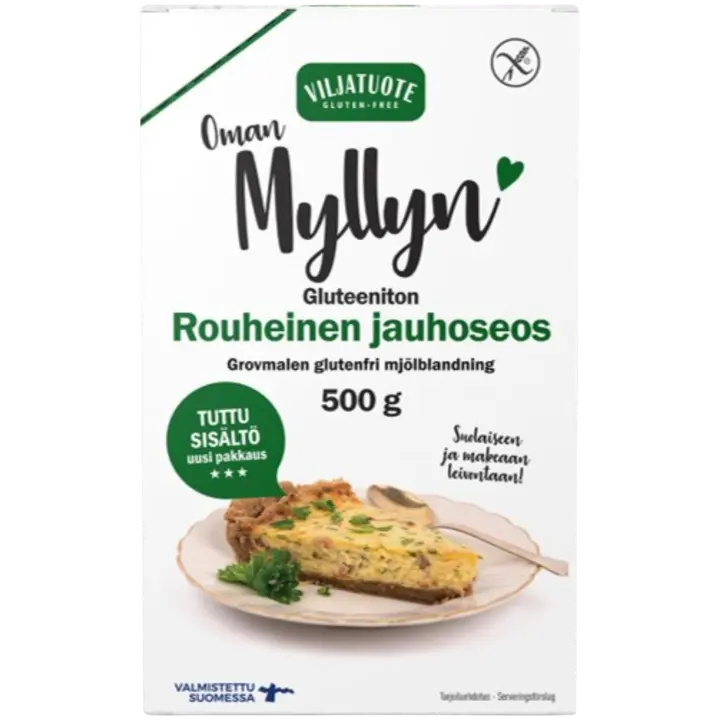 Virtasalmen Viljatuote Rouheinen gluteeniton jauhoseos 500g