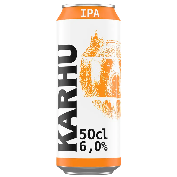 Karhu IPA olut 6,0 % tölkki 0,5 L