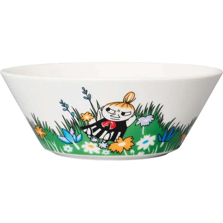 Moomin Arabia Muumi Pikku Myy niityllä kulho 15 cm