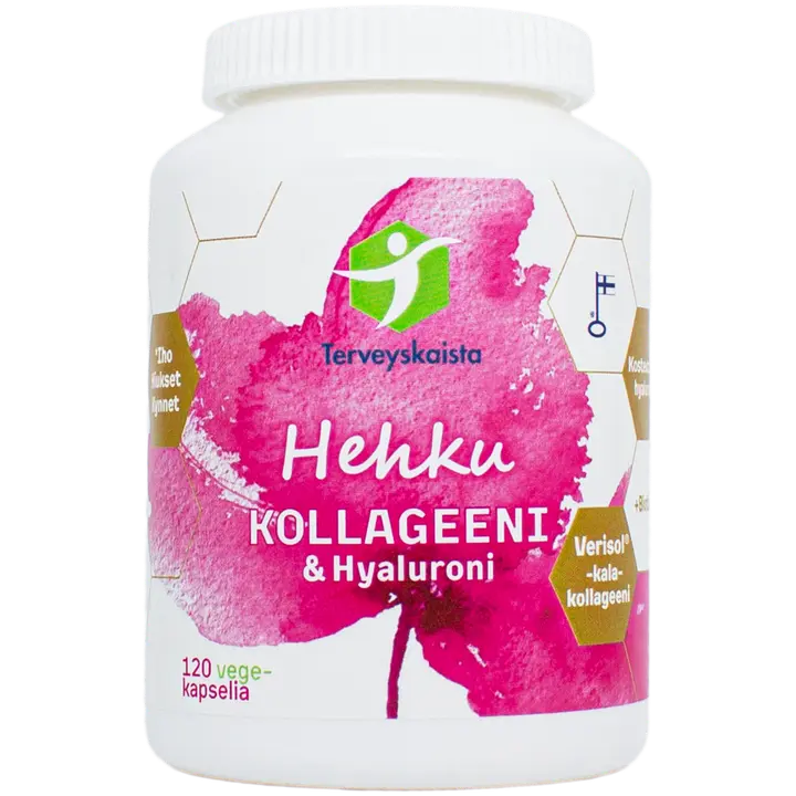 Terveyskaista Kollageeni & Hyaluroni 120 kaps.