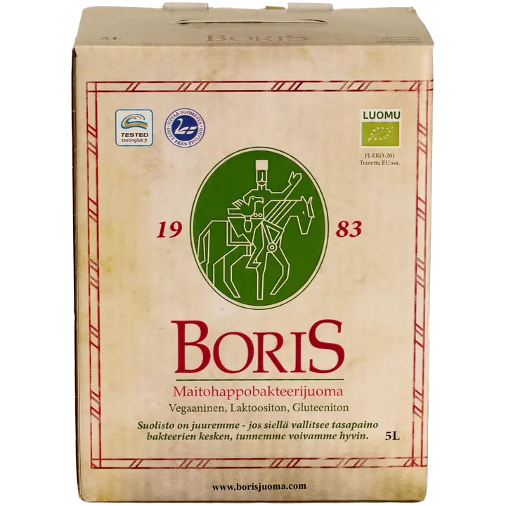 Boris-maitohappobakteerijuoma 5l