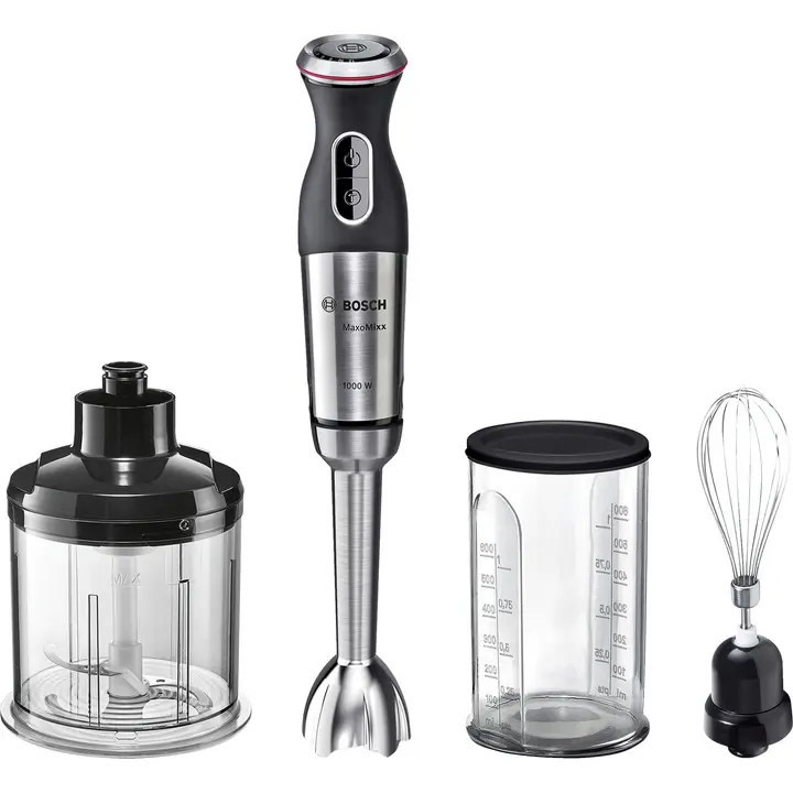 Bosch Sauvasekoitin MS8CM6160 MaxoMixx 1000 W teräs