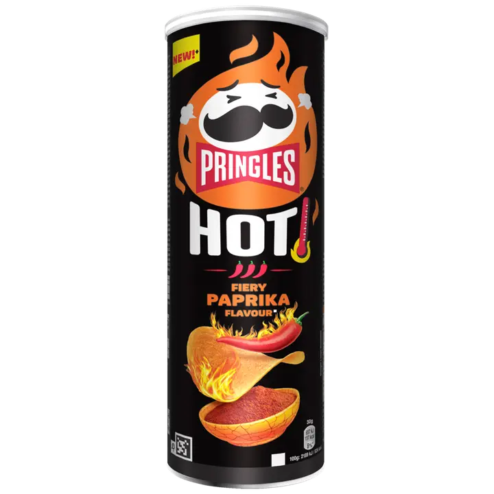 PRINGLES HOT FIERY PAPRIKA 160g