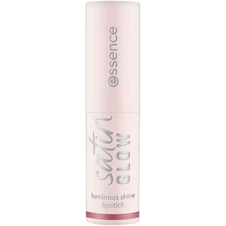 essence satin GLOW luminous shine lipstick 03 Rose And Shine 3.5 g