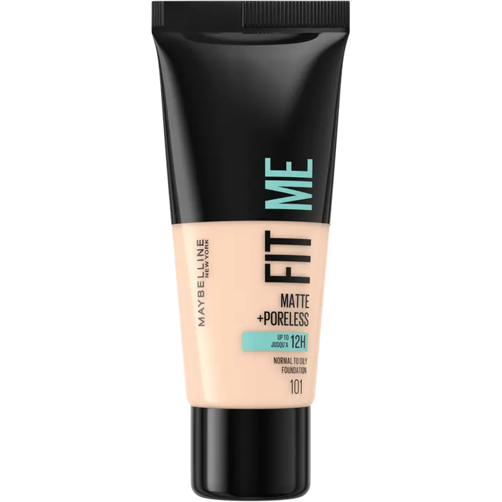 Maybelline New York  Fit Me Matte + Poreless 101 True Ivory -meikkivoide 30ml