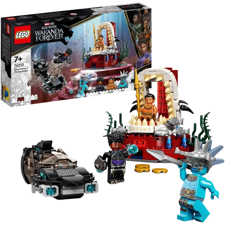 LEGO® Marvel Kuningas Namorin valtaistuinsali 76213