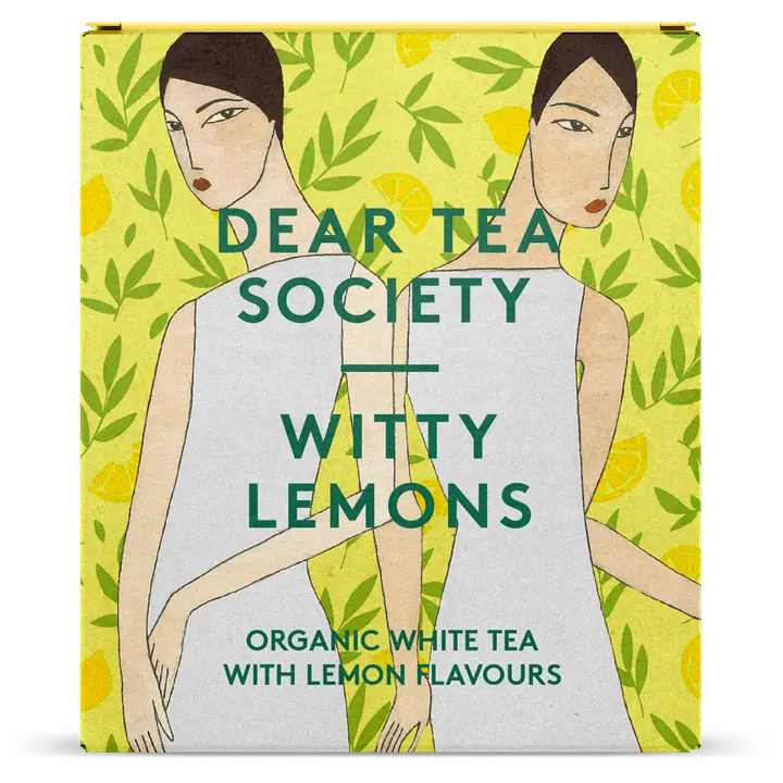 Dear Tea Society Witty Lemons Luomu Valkoinen tee 80 g