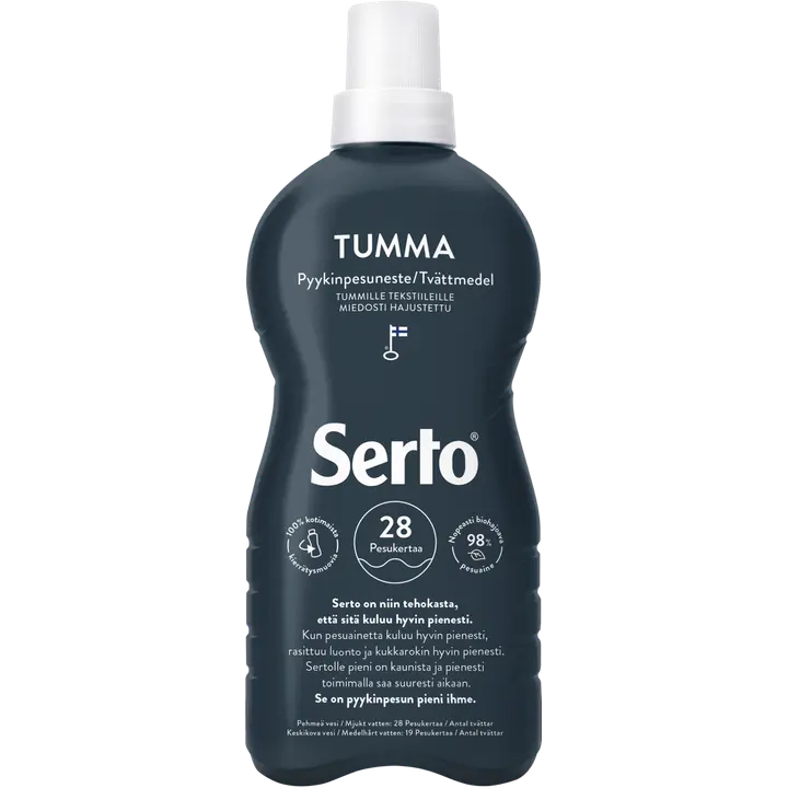 Serto Tumma Pyykinpesuneste 750 ml