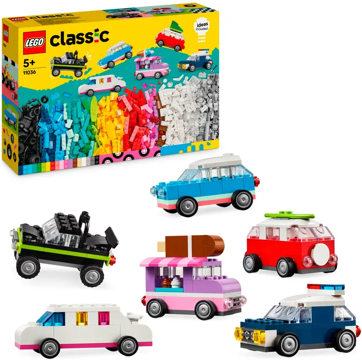 LEGO Classic 11036 Luovat ajoneuvot