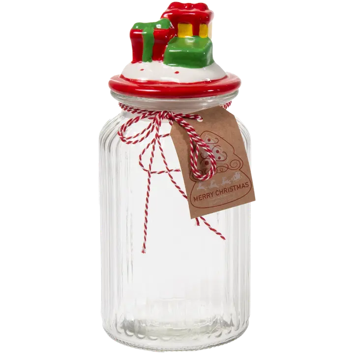 AmandaB lasipurkki Lahjapaketit 25 cm