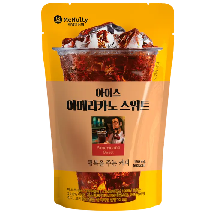 McNulty Ice Americano makea kahvijuoma 190ml