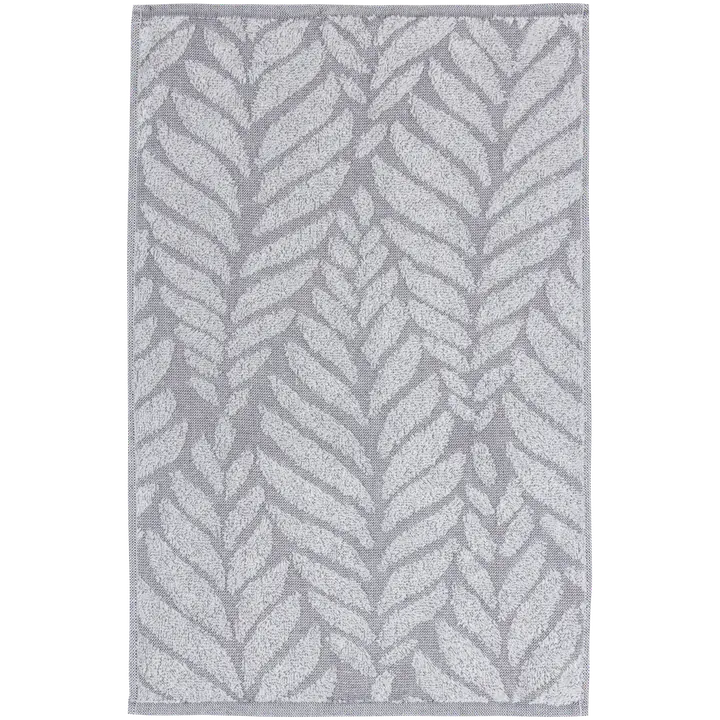 House käsipyyhe Leaf 30x50 cm, harmaa