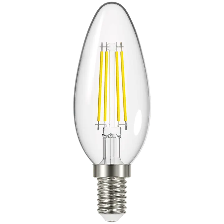 Airam LED Kynttilälamppu kirkas 3,8W 4000K E14 470lm 15 000h