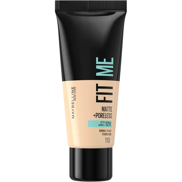 Maybelline New York  Fit Me Matte & Poreless 110 Porcelain -meikkivoide 30ml