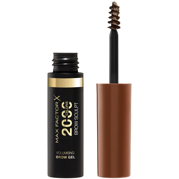 Max Factor 2000 Calorie Volumizing Brow Gel 003 Brown 4,5 ml nestemäinen kulmaväri
