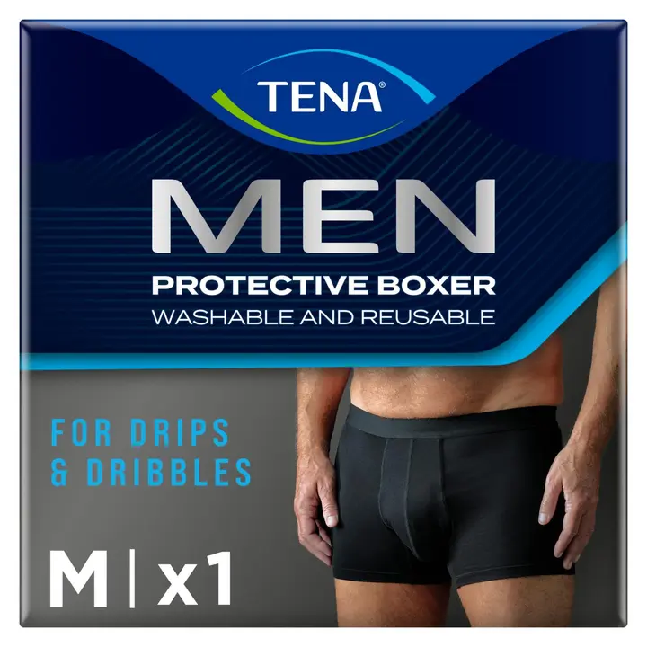 TENA MEN pestävä inkoboxeri musta M