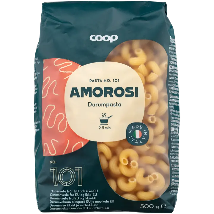 Coop Amorosi pasta 500 g