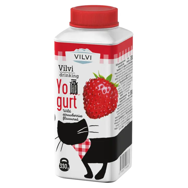 Vilvi metsämansikkajogurttijuoma 330 g