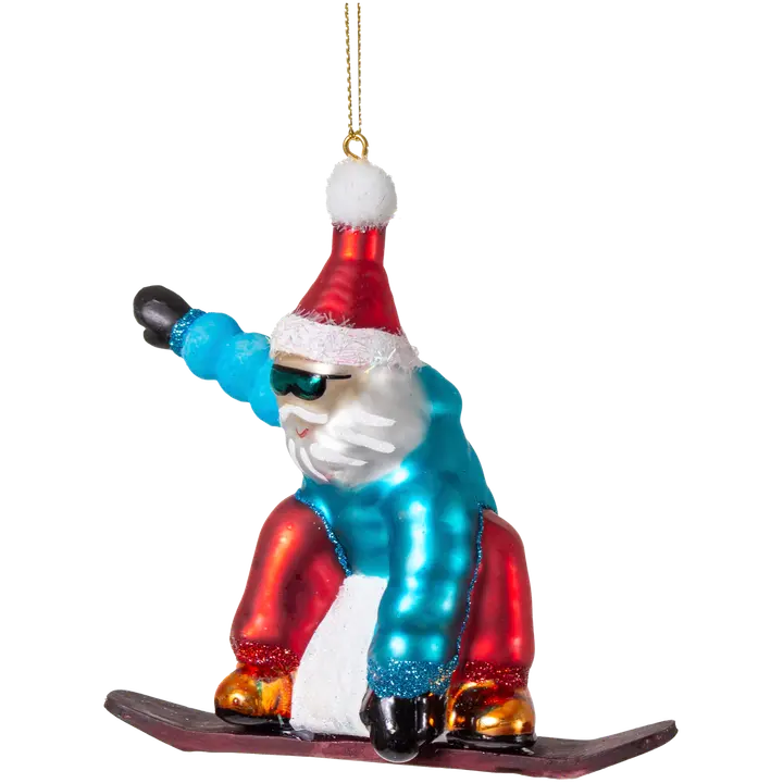 AmandaB joulukoriste Lumilautailija