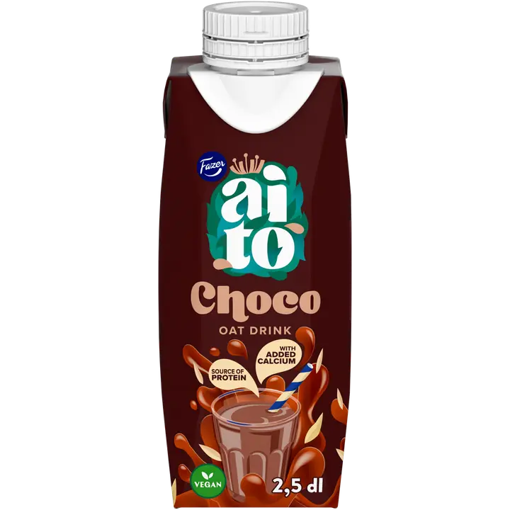 Fazer Aito Choco Kaurajuoma 2,5 dl UHT