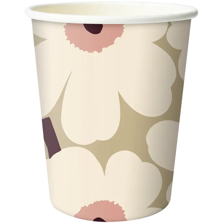 Marimekko Kuumakuppi 250ml 16x10kpl FSC Unikko beigeroosa