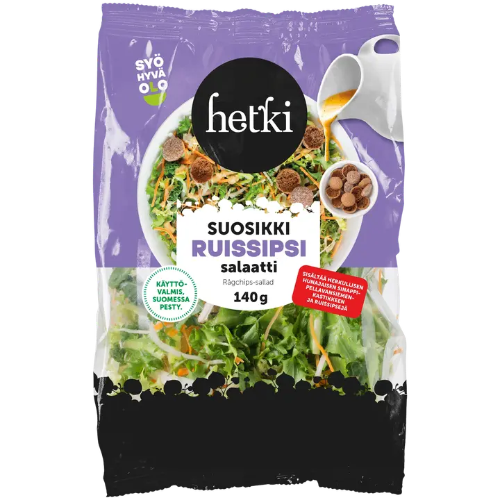 Fresh Hetki Suosikki  Ruissipsisalaatti 140g
