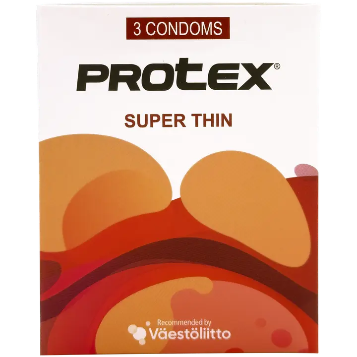 Protex® SUPER THIN on ohuita kondomeja