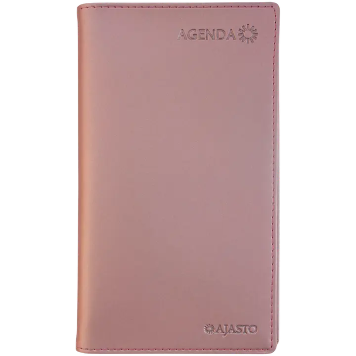 Ajasto taskukalenteri Agenda, ruusukulta