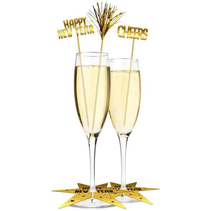 Happy New Year tikut ja merkit