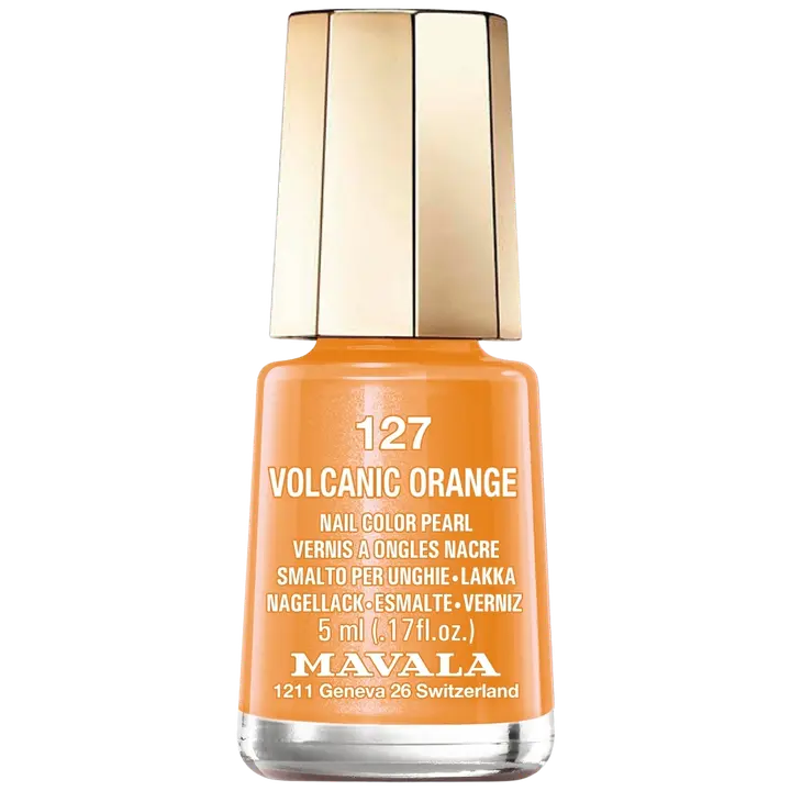 Mavala 5ml Nail Polish 127 Volcanic Orange kynsilakka