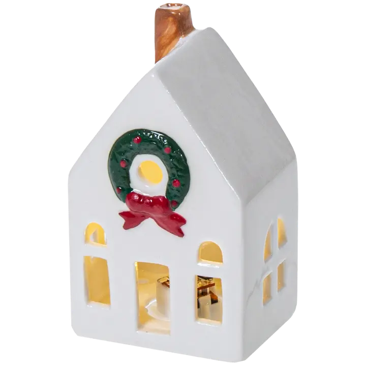 AmandaB valotalo 7 x 11 cm valkoinen