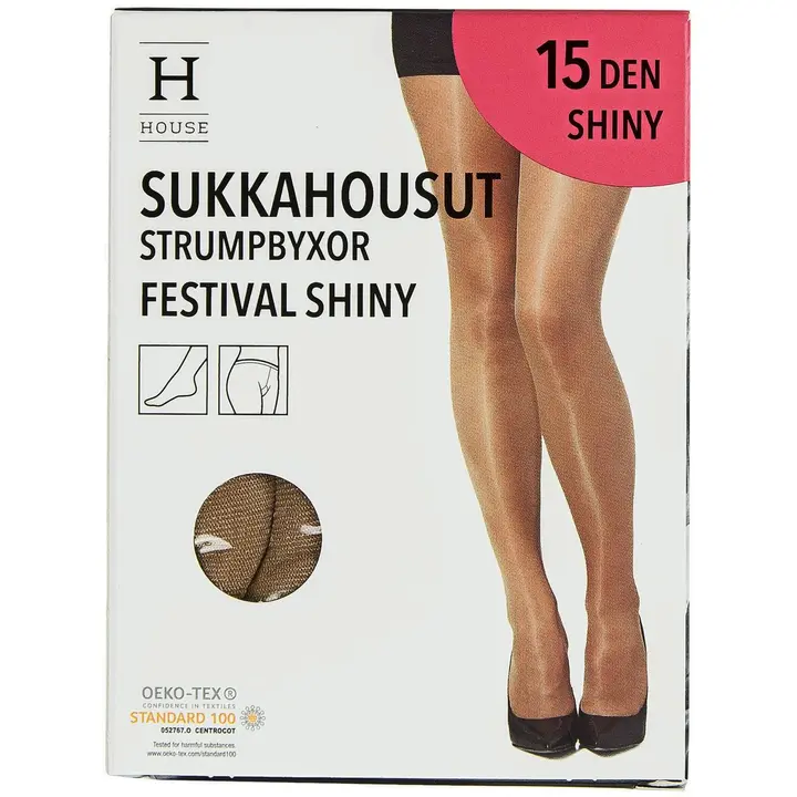 House naisten sukkahousut Festival Shiny 15 den Sun, koko 40-44