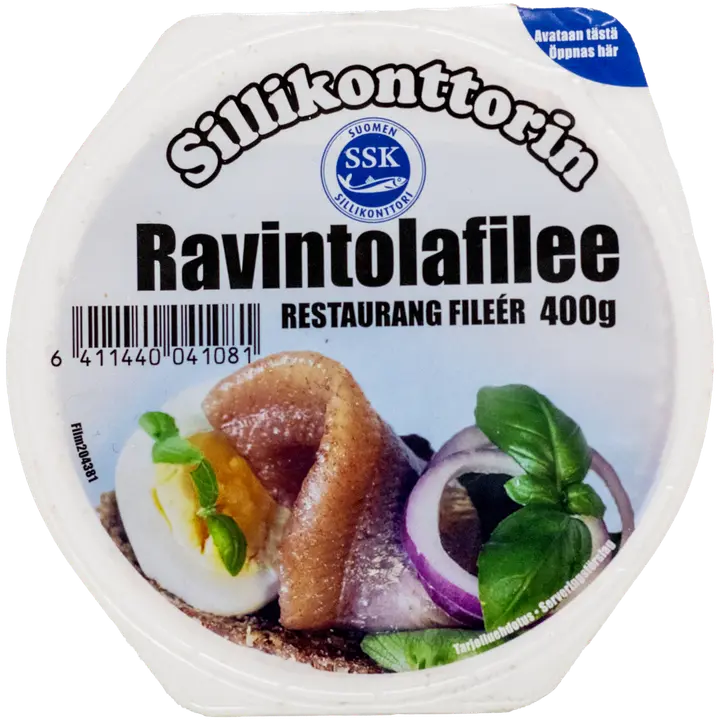 Sillikonttori Ravintolafilee 400g/260g