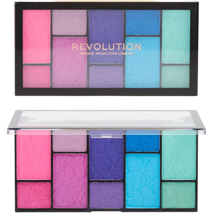 Makeup Revolution luomiväri 16,8g Reloaded Vivid Passion 10 sävyä