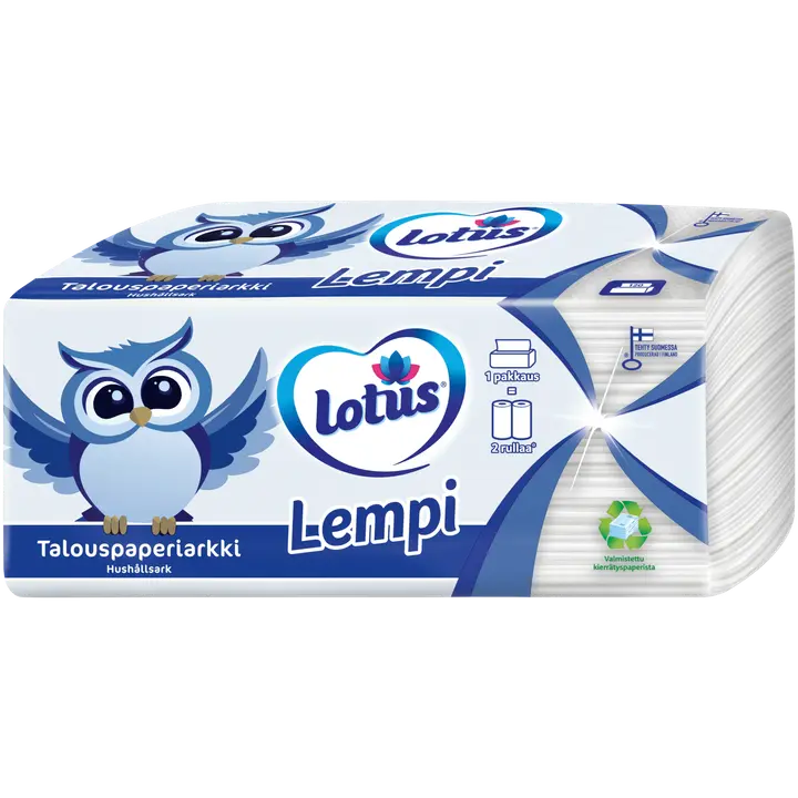 LOTUS Lempi talouspaperiarkki 120kpl