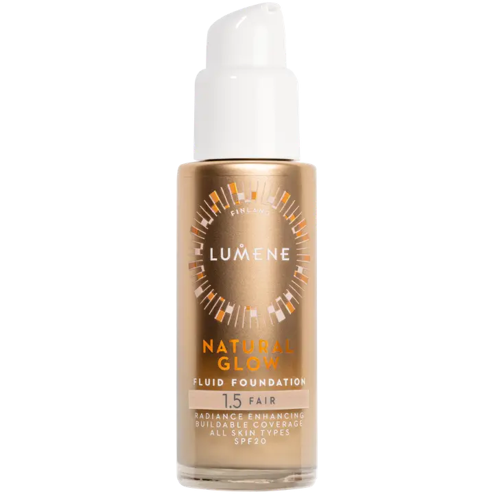 Lumene Natural Glow Heleyttävä meikkivoide SK20 1.5 Fair 30 ml