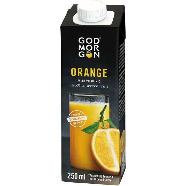 God Morgon Classic Appelsiinitäysmehu 100% 250ml