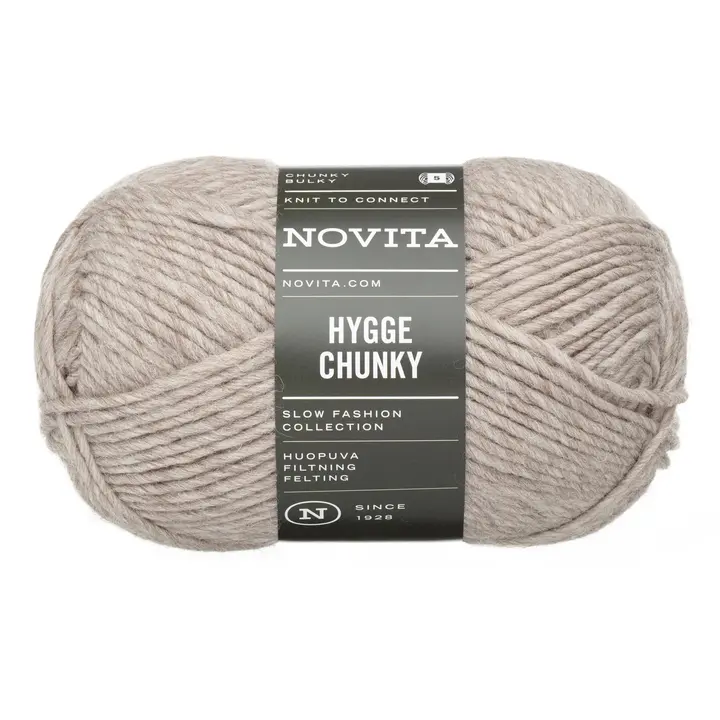 Novita lanka Hygge Chunky 100 g hiekka 060