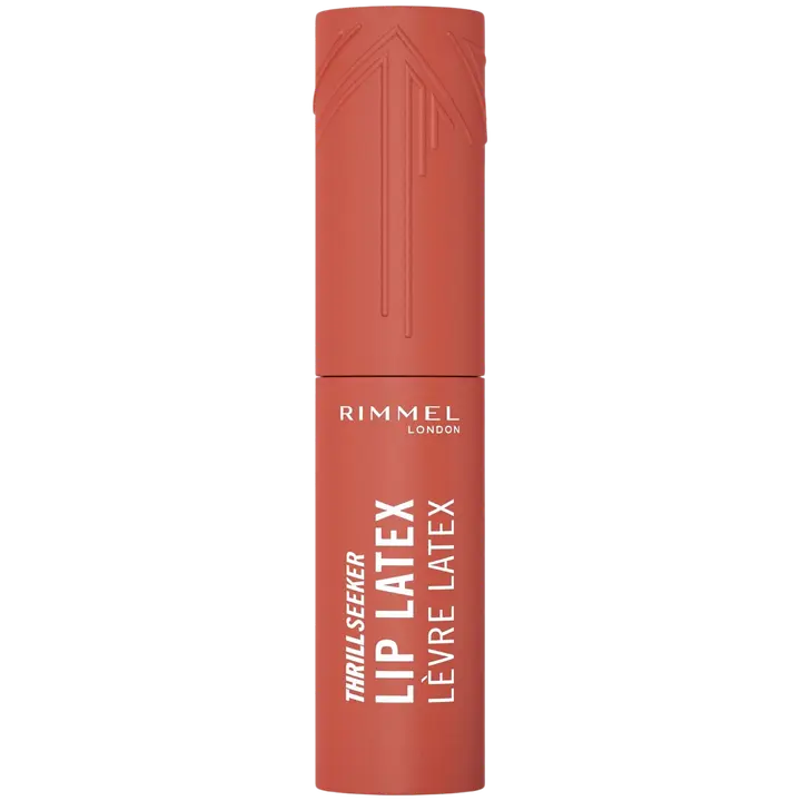 Rimmel London Thrillseeker Lip Latex 6 ml, 200 So Peachy nestemäinen huulipuna